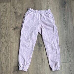 Lilac Jogger Pants